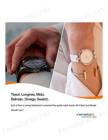 Tira de 10 Pilas de Botón 337 (SR416SW)