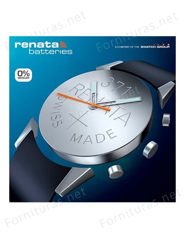 Tira de 10 Pilas de Botón 366 (SR1116SW)