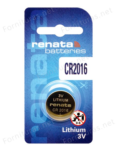 Pila de Botón CR2016 de Renata