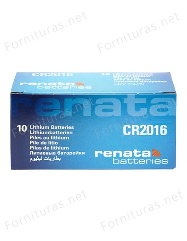 Pila de Botón CR2016 de Renata