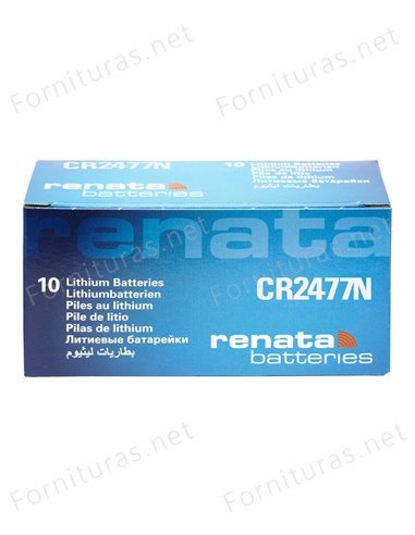 Pila de Botón CR2477N de Renata