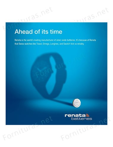 Tira de 10 Pilas de Botón 376 (SR626W)