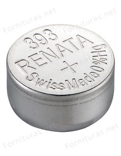 Tira de 10 Pilas de Botón 393 (SR754W)
