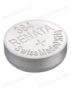 Tira de 10 Pilas de Botón 384 (SR41SW)