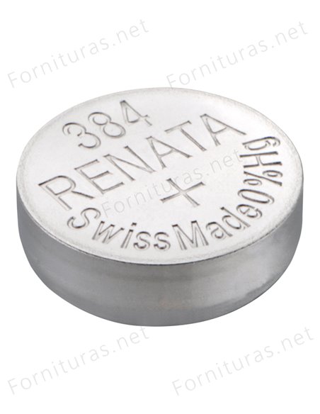 Tira de 10 Pilas de Botón 384 (SR41SW)