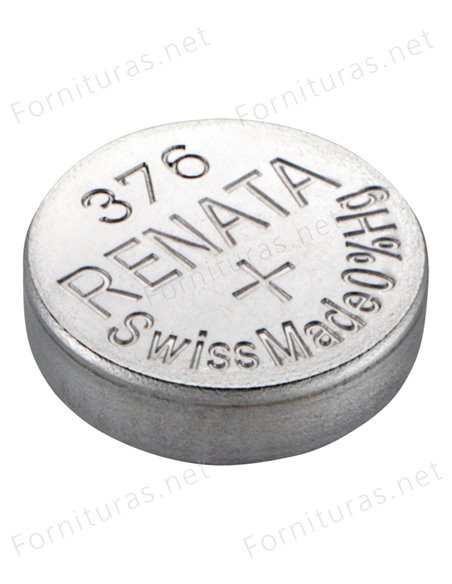 Tira de 10 Pilas de Botón 376 (SR626W)