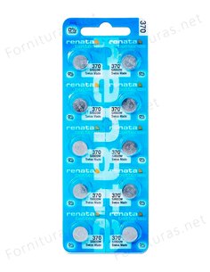Tira de 10 Pilas de Botón 370 (SR920W) 2
