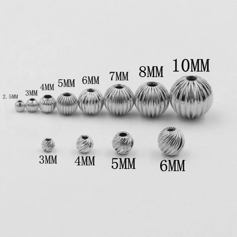 copia de Bola gallonada de Oro Blanco 18 Kts.