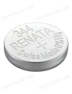 Tira de 10 Pilas de Botón 344 (SR1136SW)
