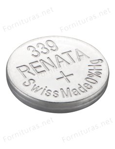 Tira de 10 Pilas de Botón 339 (SR614SW)