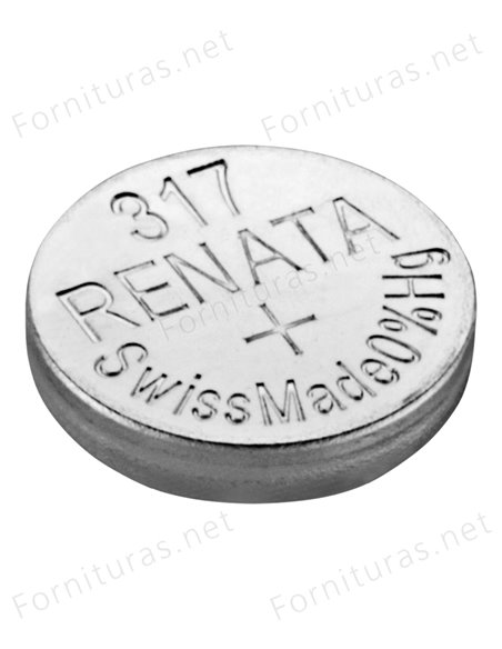 Tira de 10 Pilas de Botón 317 (SR516SW)